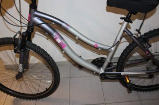 Bicicleta de Aluminio 26 Pulgadas. Chica.