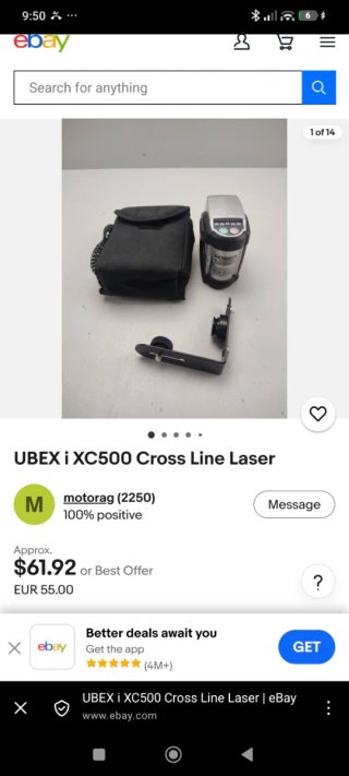 Nivel Láser UBEX i XC500