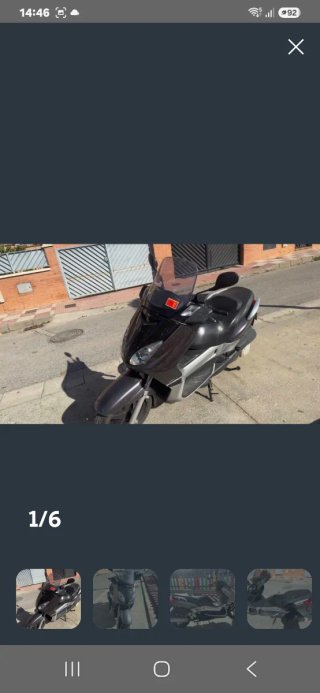 Yamaha XMax 250cc 2007 Gris