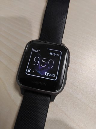 Reloj Garmin Venu SQ Negro/Gris