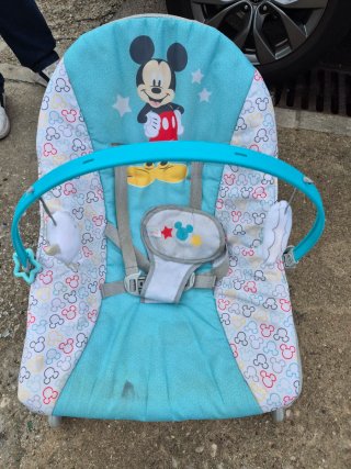 Hamaca Mecedora Mickey Mouse Bebé