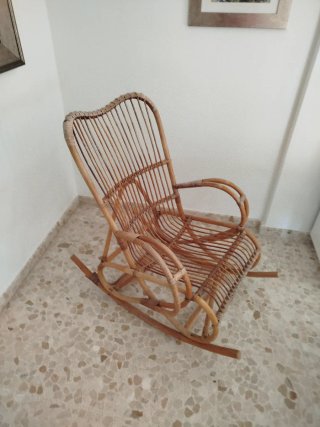 Mecedora de Rattan Maisons du Monde
