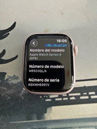 Apple Watch S9 GPS 41mm rosa