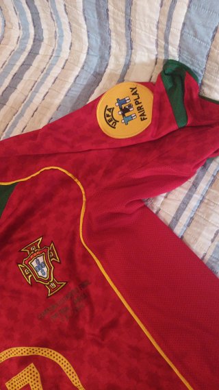 Camiseta Portugal Cristiano Ronaldo Euro 2004