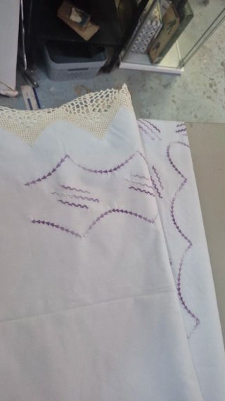 Sábanas Vintage con Bordados