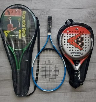 Raqueta Tenis y Padel Boomerang