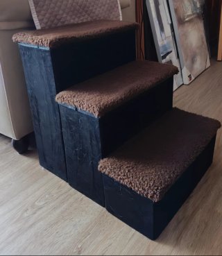Escalera para mascotas de 3 peldaños