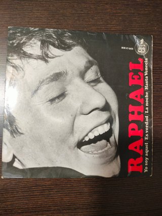 Disco Vinilo Raphael - Hispavox