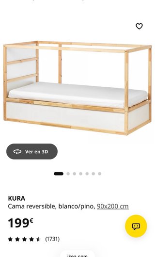 Litera Infantil IKEA KURA