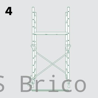 Andamio Multiusos Plegable - 4 Metros