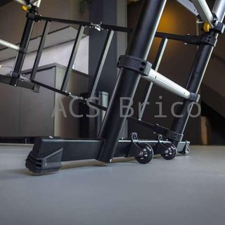 Andamio Telescópico Aluminio Plegable Plataforma 90 cm