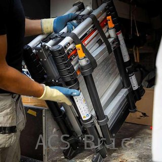 Andamio Telescópico Aluminio Plegable Plataforma 90 cm