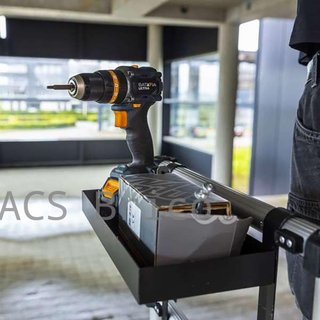 Andamio Telescópico Aluminio Plegable Plataforma 90 cm