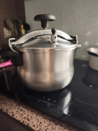 Olla a presión de metal