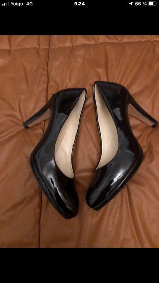 Zapatos de tacón Vienty negros