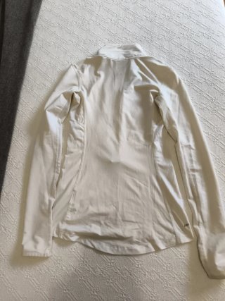 Sudadera Nike Mujer Media Cremallera Blanca