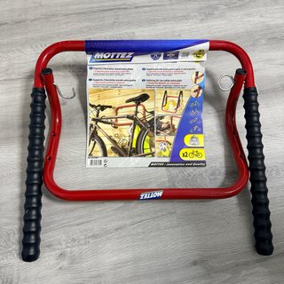 Mottez Soporte Pared 2 Bicicletas Extra Plano