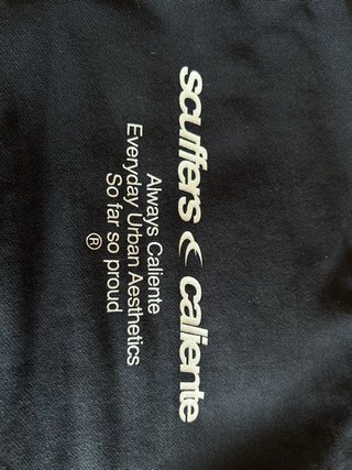 Sudadera Scuffers Caliente Oversize Talla L
