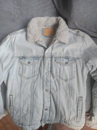 Chaqueta vaquera forrada de borrego