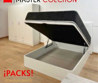 Colchón individual y canapé en oferta