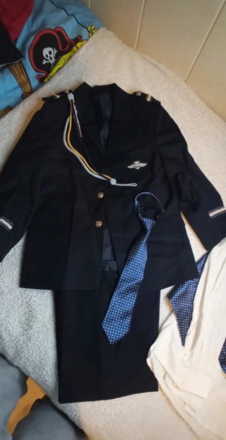 Traje de comunión estilo almirante niño