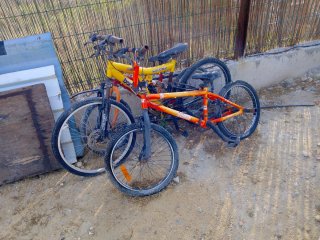 Lote de 3 bicicletas