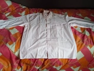 Camicia uomo rosa salmone