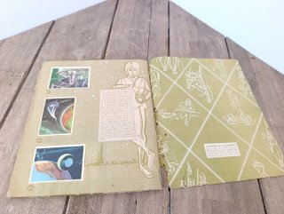 Antiguo album cromos Historia de la guerra