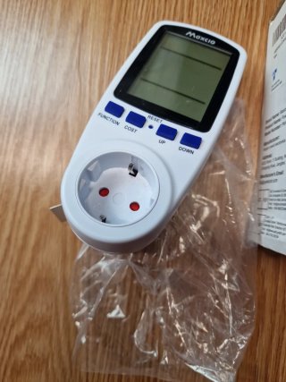 Medidor de Consumo Eléctrico Maxcio PM01