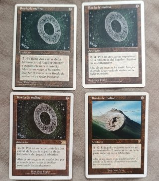 Cartas Magic: Rueda de Molino