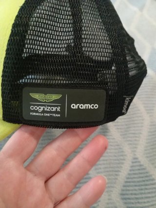 Gorra Alonso 14 Negra y Amarilla