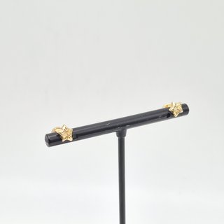 Pendientes de Oro 18K, Estrellas, 0,37gr, 6mm
