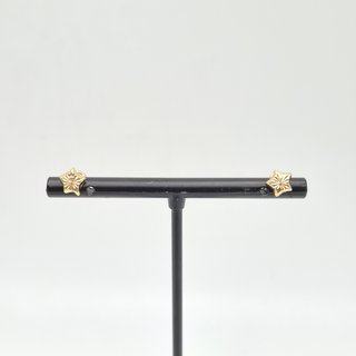 Pendientes de Oro 18K, Estrellas, 0,37gr, 6mm