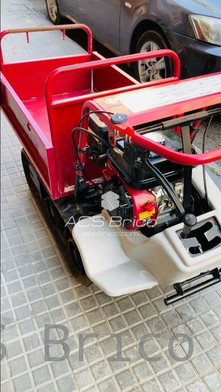 Carretilla Dumper Oruga Kuril 7 Hp KD7B320