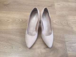 Zapatos de Tacón Chamby Beige