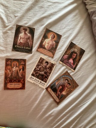 Set di 6 Cartoline Postali Twilight