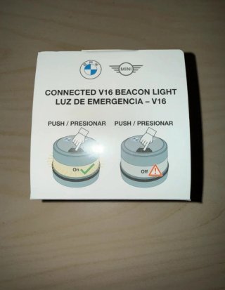 Baliza V16 BMW Homologada original a estrenar