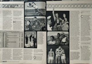 Número de la revista Scala,olimpiadas de Munich 72