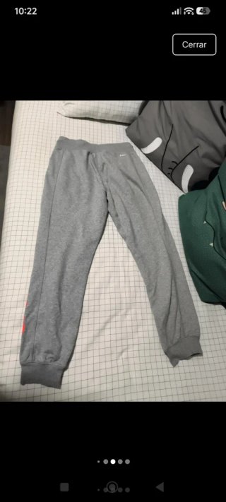 Pantalón deportivo Adidas gris Talla M