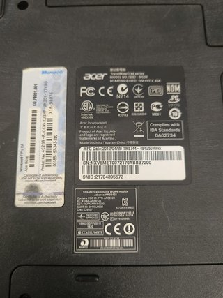 Acer TravelMate 5744 per ricambi