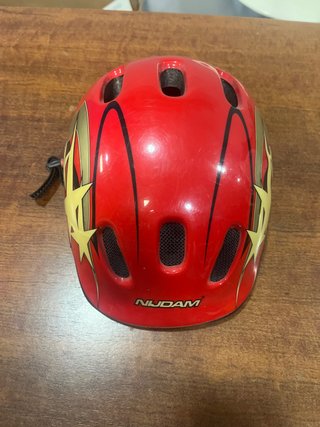 Casco bici/patín niño NUDAM rojo