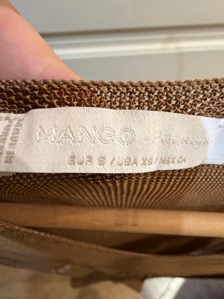 Vestido de Verano Bordado Marrón