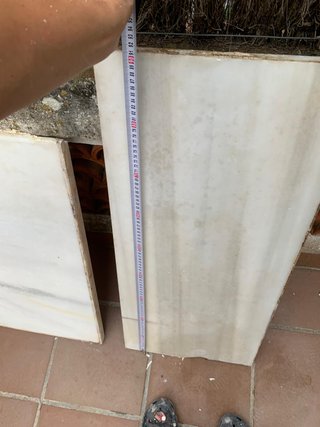 Piezas de mármol