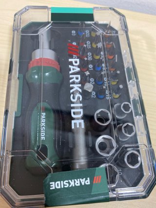 Juego de Destornillador y Puntas Parkside