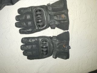 Guantes de moto negros