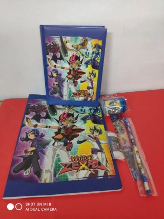 Lotto scuola Yu-Gi-Oh 6 pezzi