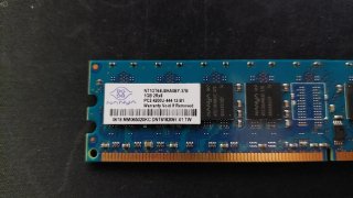 Memoria RAM Nanya 1GB DDR2 PC2-4200U