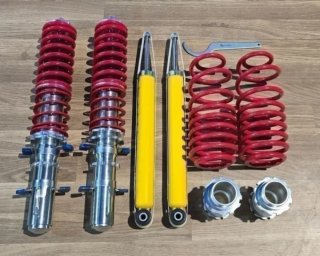 Kit suspensiones roscadas VW Golf 4 A3 8L Leon 1