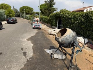 Hormigonera eléctrica