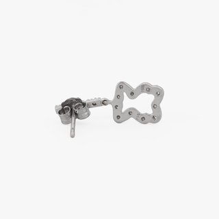 Pendientes Tous Oro Blanco 18kt Diamantes